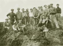 הוצאת תפוחי אדמה ע"י הראשונים